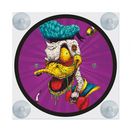 Табличка светодиодная "Лайт-бокс" мини на лобовое стекло (№65 DONALD DUCK)