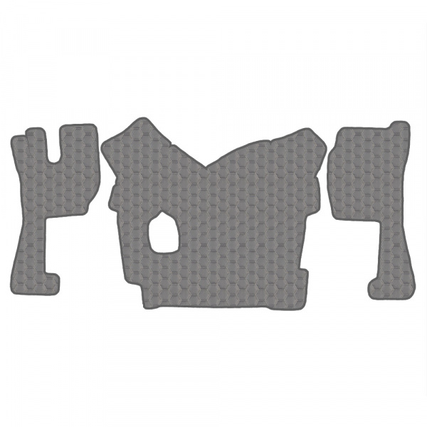 2.3 Коврики стёганные VOLVO FH 3 (МТ, 2 пневмосидения) от 2008г.в.