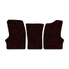 55-Коврики ворсовые ГАЗЕЛЬ -(АВС 3 коврика. МТ) (Карлайт (Красный) кант Черный)