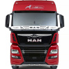 Защита лобового стекла для MAN TGX/TGS (нерж. сталь, косые углы)
