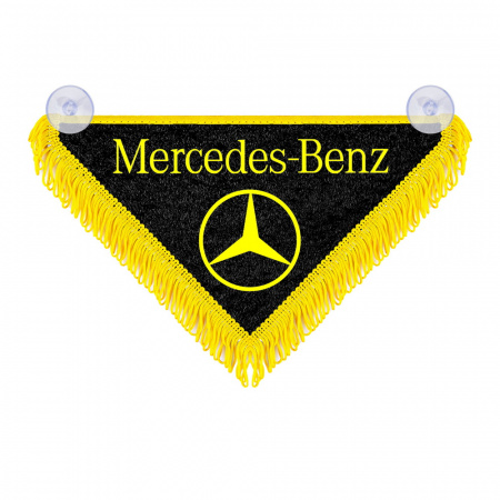 Треугольный короткий вымпел (надпись/лого)