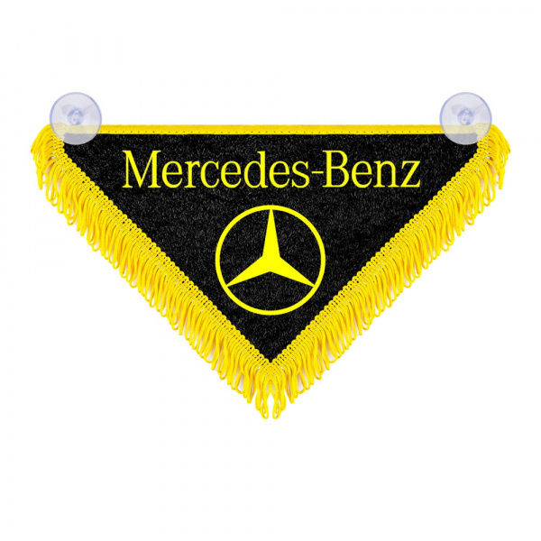 Треугольный короткий вымпел (надпись/лого)