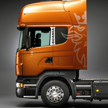 Накладки из нержавеющей стали на стойки дверей SCANIA NKN-46