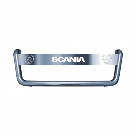 Кенгурятник с надписью для SCANIA 5 серии S018