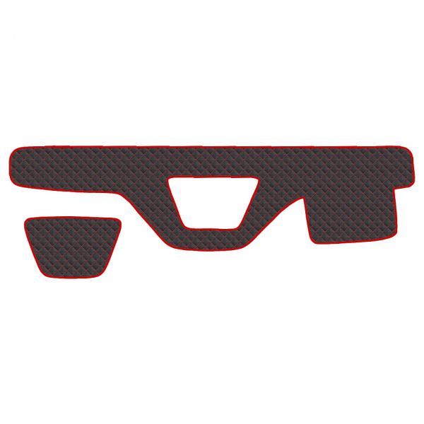 Стеганная накладка на приборную панель DAF 105 XF № 01