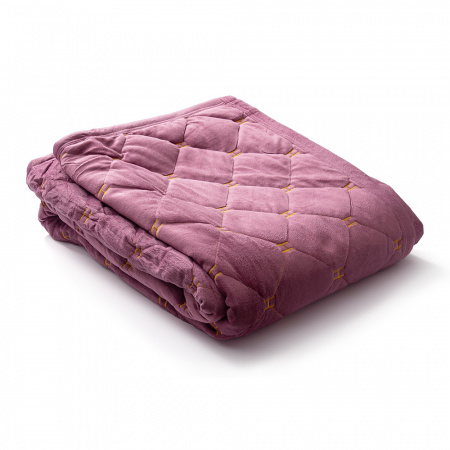 Покрывало (велюр, цв.) VITA TRUCK 210х120 сиреневое