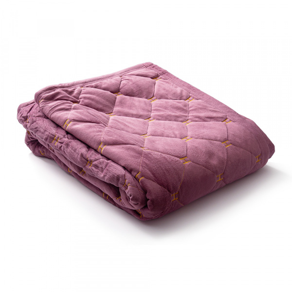 Покрывало (велюр, цв.) VITA TRUCK 210х120 сиреневое