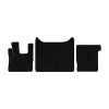 53-Коврики ворсовые DAF 105 -(ABTC 3 коврика. АТ) (UPP-6 (Черный) кант Черный)