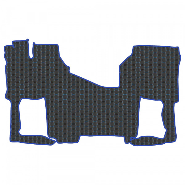 14.4 Коврики стёганные FAW J7 EAGLE (АТ, без кулисы, холодильник) от 2023г