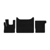 53-Коврики ворсовые DAF 105 -(ABTC 3 коврика. АТ) (UPP-8 (Черный) кант Серый)