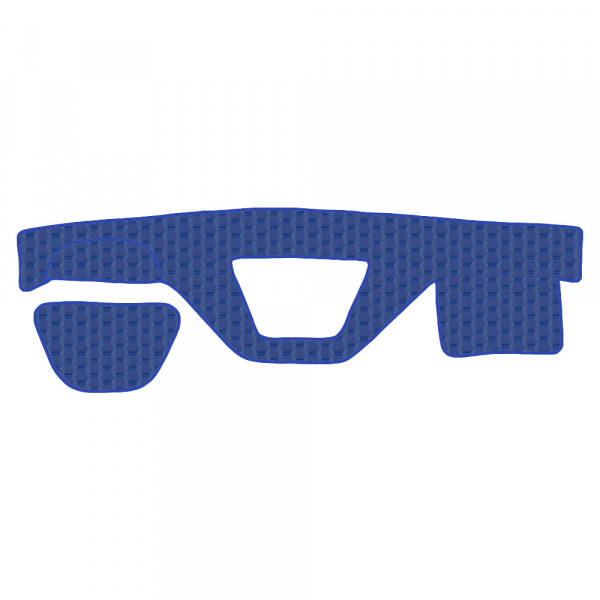 Стеганная накладка на приборную панель DAF 95 №22