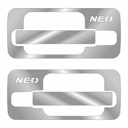 61 Накладки нержавеющая сталь Ручки КЗ NEO