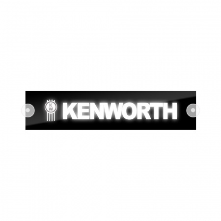 Табличка светодиодная 10*50 Лобовое (24v) (KENWORTH белая)