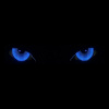 LED светодиодный гибкий экран "Глаза" 120х595мм