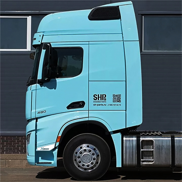 Накладки из нержавеющей стали на двери SHACMAN X6000 NKN-175