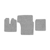 31-Коврики ворсовые MAN TGA XXL -(АВС 3 коврика. МТ) (UPP-8 (Серый) кант Серый)