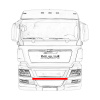 Кенгурятник-фародержатель для MAN TGX (от 2021г.в.) M007