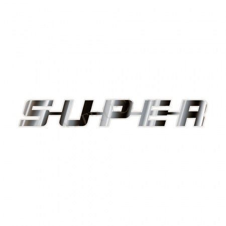 Буквы SDT на капот SUPER (450*65)