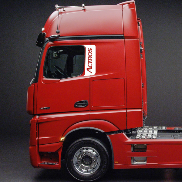 Накладки из нержавеющей стали на стойки дверей MERCEDES ACTROS (MP2, MP3) NKN-11