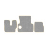 33-Коврики ворсовые MAN F-2000 Commandor -(АВС 3 коврика. МТ) (UPP-6 (Серый) кант Бежевый)