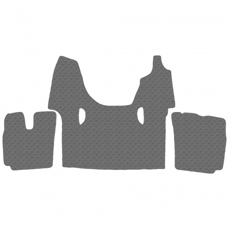 3.13 Коврики стёганные Scania 6 ser. G  (AT/MT)  (Классик Серый)