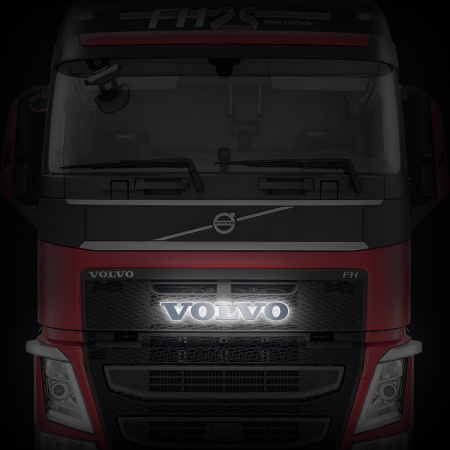 Светодиодная надпись-логотип для грузовиков VOLVO (1300х160мм)