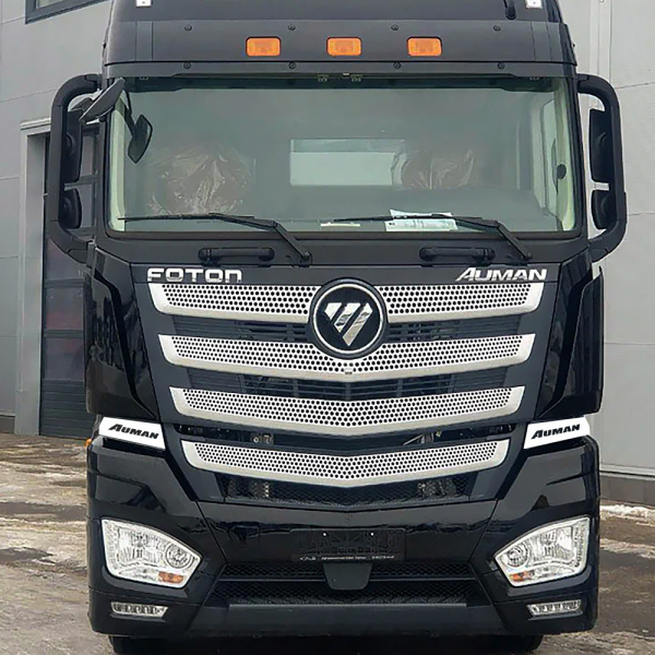 Накладки из нержавеющей стали на капот FOTON AUMAN NKN-143