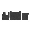 53-Коврики ворсовые DAF 105 -(ABTC 3 коврика. АТ) (UPP-8 (Графит) кант Черный)