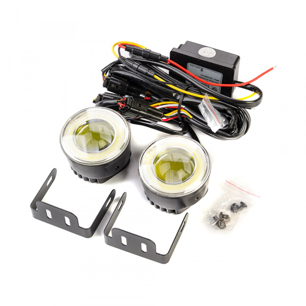 Ходовые огни "ангельские глазки" NEW 770 (12/24V)