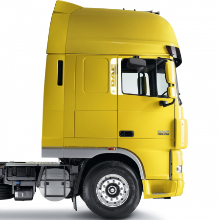 Накладки из нержавеющей стали на стойки дверей DAF 95/105 NKN-6