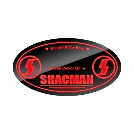 Панель на спальник 75*40 Овал (24v) (SHACMAN цветная)