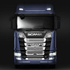 Накладки из нержавеющей стали на капот SCANIA S 6 серии NKN-55