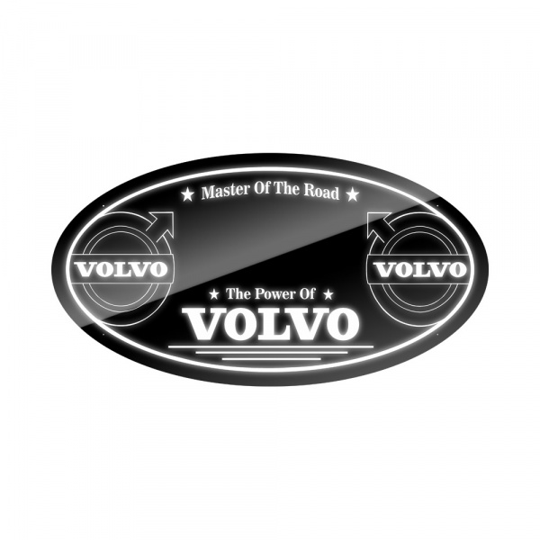 Панель на спальник 75х40см (12V, Пластиковый овал) со светодиодной подсветкой