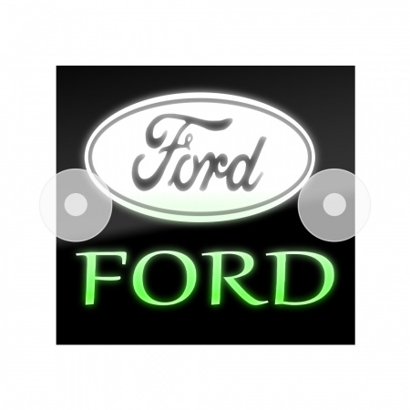 Табличка светодиодная 14*15 Лобовое (24v) (FORD цветная)