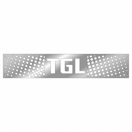 114 Накладки нержавеющая сталь Бампер MAN TGL 