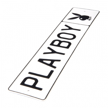 Автомобильный сувенирный номер PLAYBOY