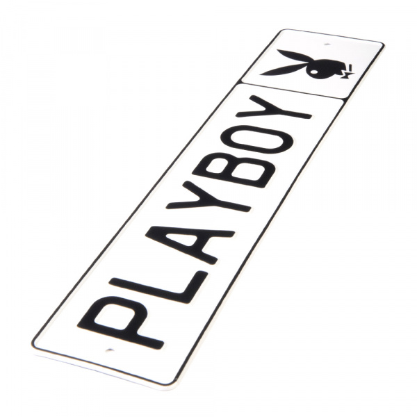 Автомобильный сувенирный номер PLAYBOY