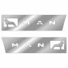 Накладки из нержавеющей стали на двери MAN NKN-34