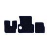 33-Коврики ворсовые MAN F-2000 Commandor -(АВС 3 коврика. МТ) (Карлайт (Синий) кант Синий)