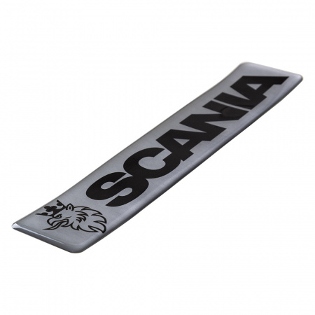 Объемная наклейка VT SCANIA (200х40мм, черная)