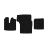 31-Коврики ворсовые MAN TGA XXL -(АВС 3 коврика. МТ) (UPP-8 (Черный) кант Черный)