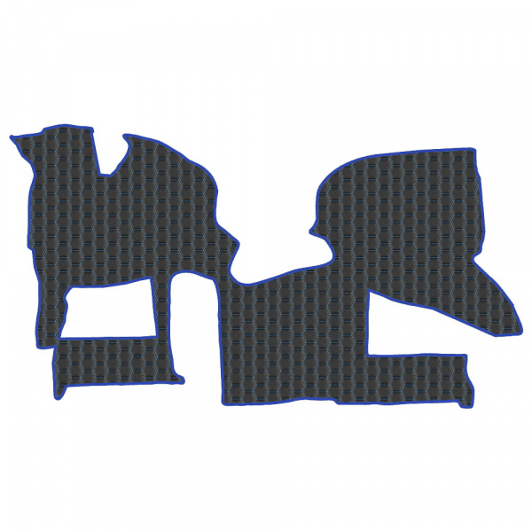 12.3 Коврики стёганные SHACMAN X3000 (МТ, 2 полки) от 2023г