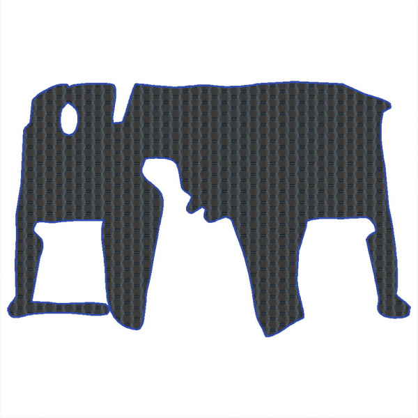 17.3 Коврики стёганные FOTON AUMAN (МТ, 10т, 3-х местн) от 2024г.в.