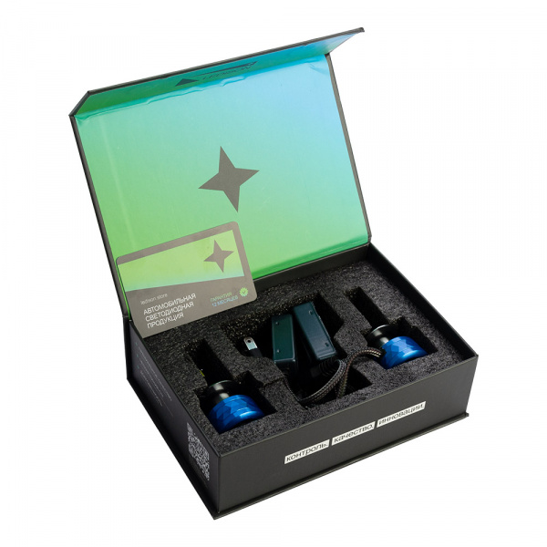 LED лампа LEDISON №10 H7 (12/24V, 120W, 5000K)