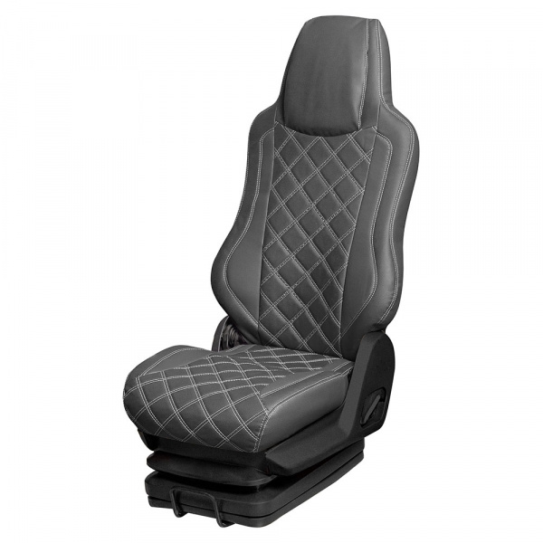 55 Чехлы Люкс RENAULT PREMIUM 2007г. восток  (1 ремень) 2 выс.сид (без подлокотн.)