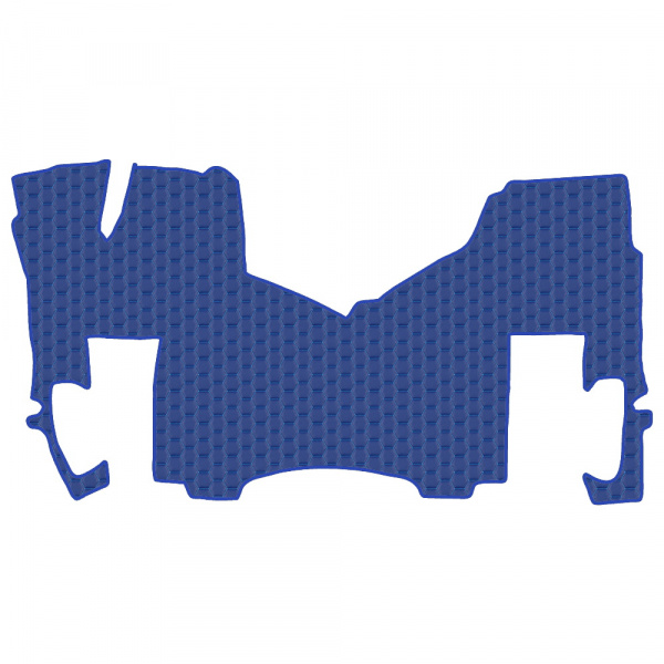 6.7 Коврики стёганные RENAULT GAMA T от 2014 (АТ с тун., пасс место пневмо)