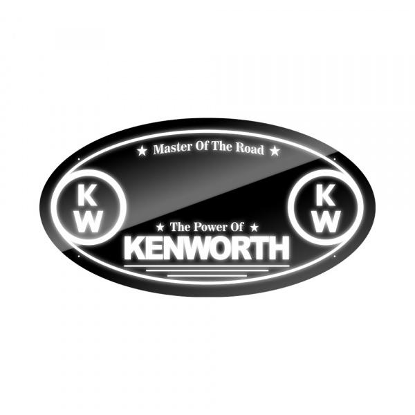 Панель на спальник 75х40см (24V, Пластиковый овал) со светодиодной подсветкой