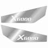 Накладки из нержавеющей стали на двери SHACMAN X6000 NKN-175