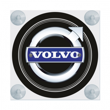 Табличка светодиодная "Лайт-бокс" мини на лобовое стекло (№17 VOLVO)