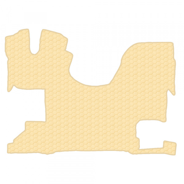 1.12 Коврики стёганные DAF XG+(3 поколение) (АТ,1 пневм.,1 табурет., автоном.) от 2023г